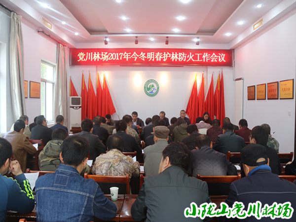 场领导班子成员参加护林防火工作会议